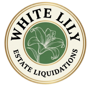 Calgary Estate Sale - White Lily Logo - Calgary Estate liquidations