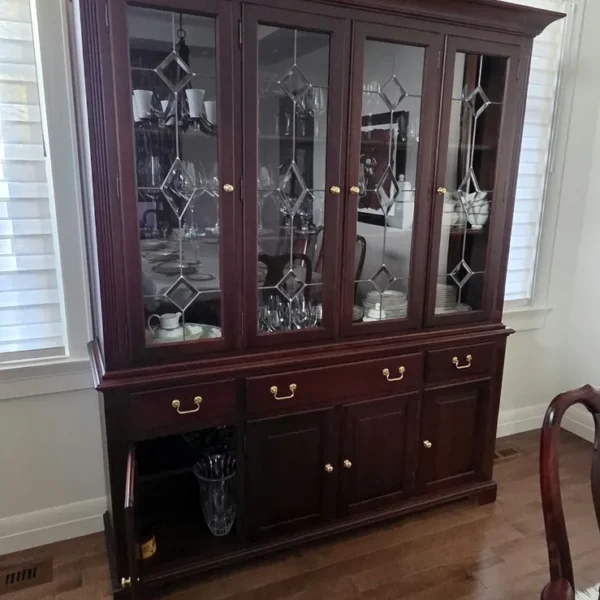 China cabinet - Aspen SW estate sale, Calgary