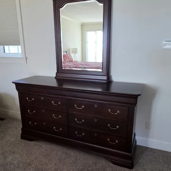 Dresser with mirror - Aspen SW estate sale, Calgary
