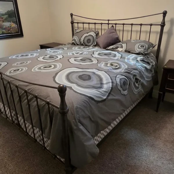 Metal bed frame - Aspen SW estate sale, Calgary