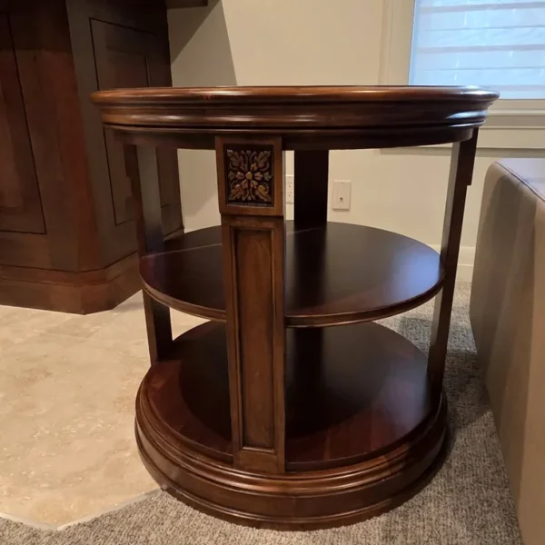 Round side table - Aspen SW estate sale, Calgary