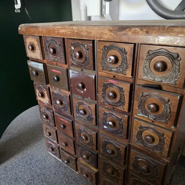 Wood drawer cabinet - Aspen SW estate sale, Calgary
